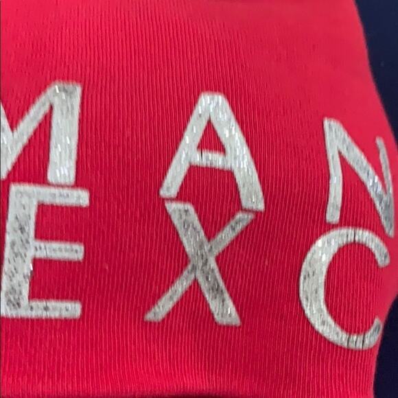 A/X ARMANI EXCHANGE RED LEGGINGS SIZE XS/TP - Picture 9 of 9